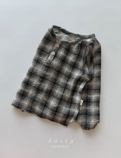 【PREORDER受付終了、ご希望はお問い合わせください。】60.Check Shirt