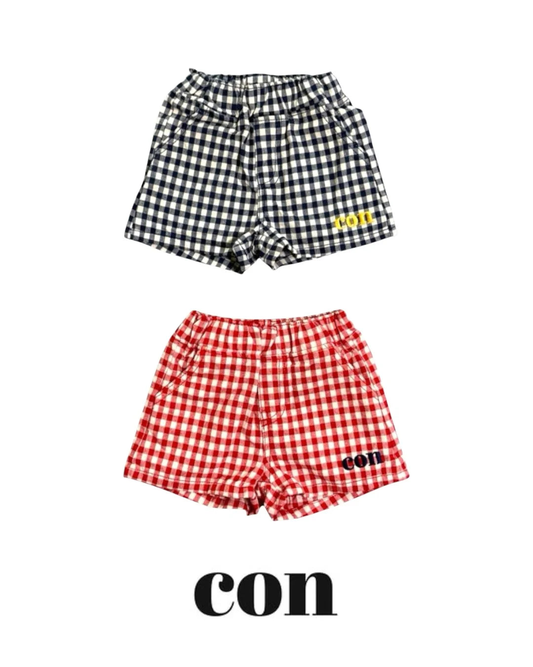 【PRE-ODER〆8.9(sun)】31.CON Check Pants | CON
