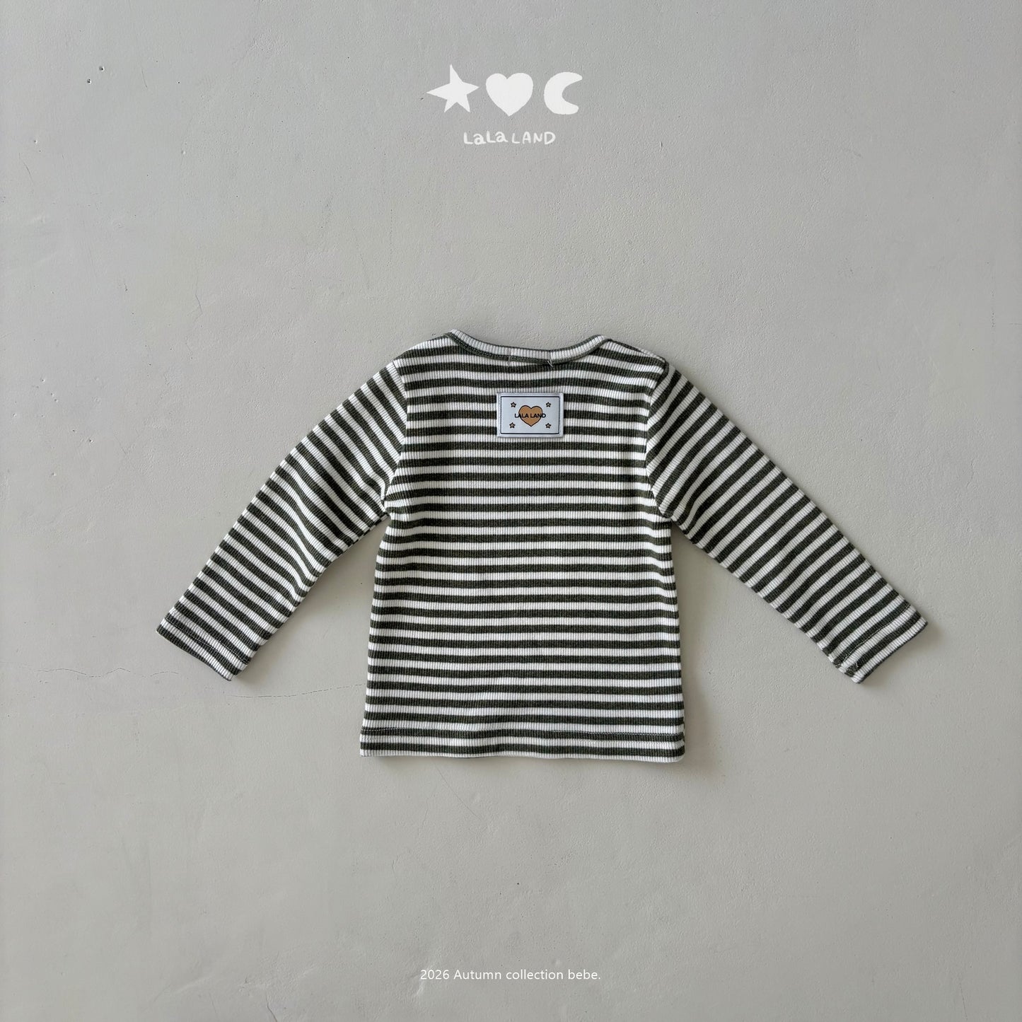 【PRE-ODER〆8.9(sun)】22.Stripe Snug Tee | lalaland