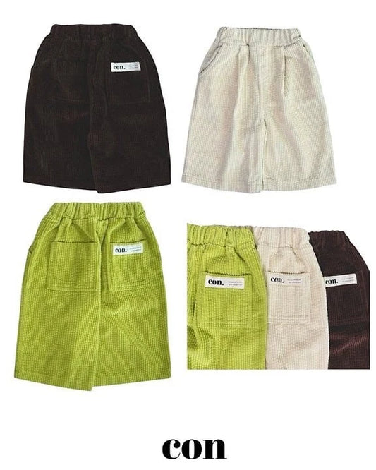 【PRE-ODER〆8.9(sun)】24.Soft Corduroy Pants | CON