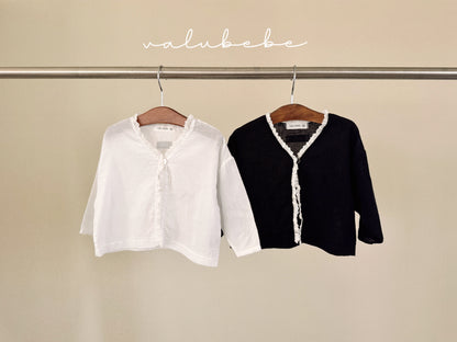Emboss Lace Cardigan | valubebe