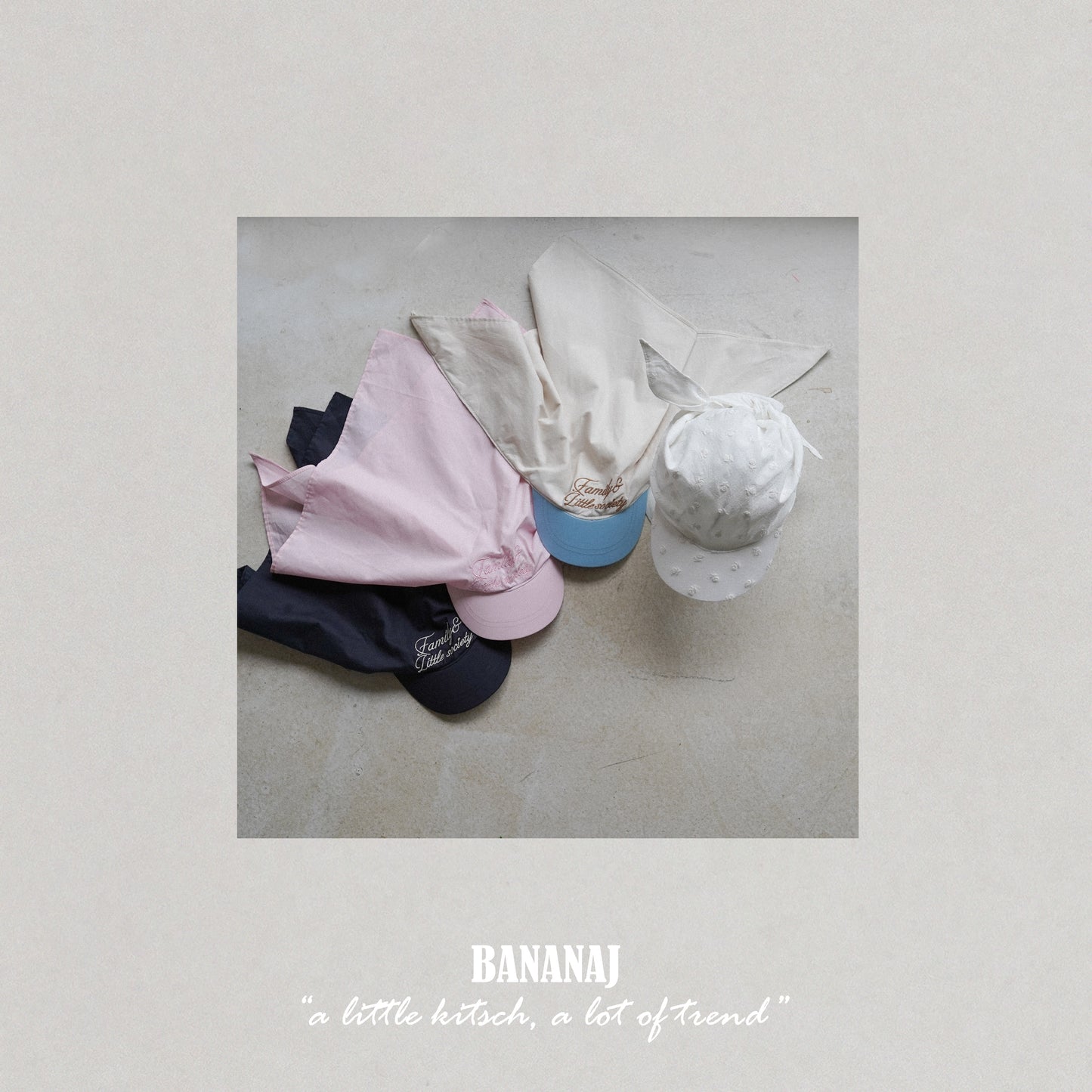 【PREORDER受付終了、ご希望はお問い合わせください。】1.Scarf Sun Cap