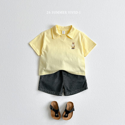 【PREORDER受付終了、ご希望はお問い合わせください。】10.Basic Denim Shorts