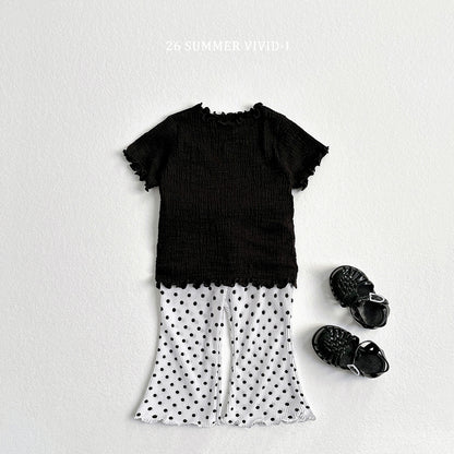 【PREORDER受付終了、ご希望はお問い合わせください。】75.Yoryu Slub Flare Tee