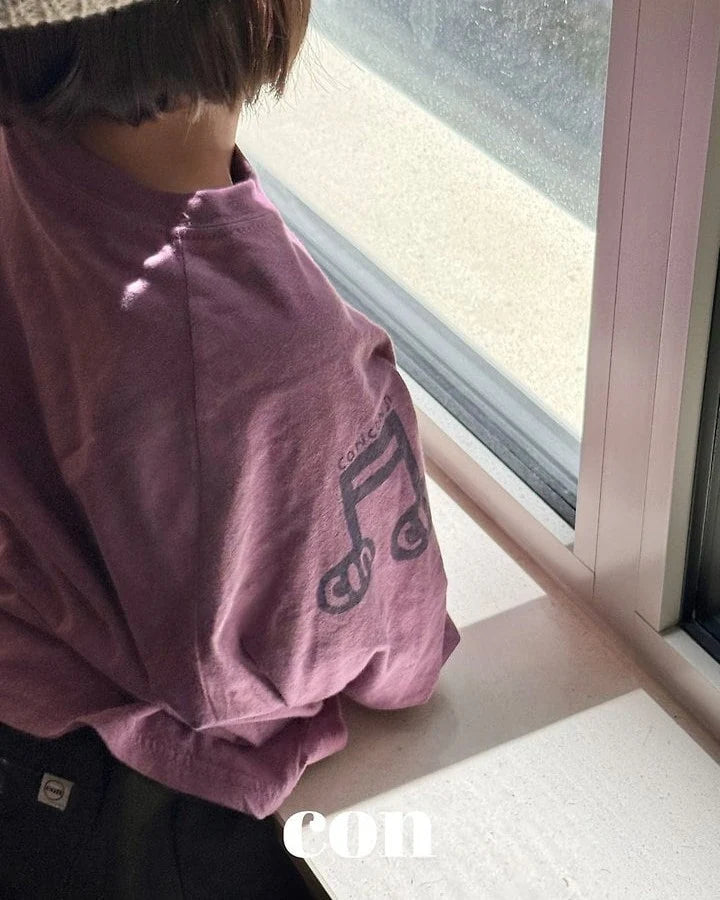 【PRE-ODER〆8.9(sun)】32.Musical Note T-Shirt | CON