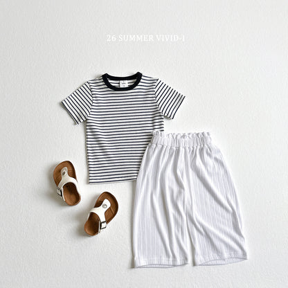 【PREORDER受付終了、ご希望はお問い合わせください。】58.Stripe Rib Raglan Tee