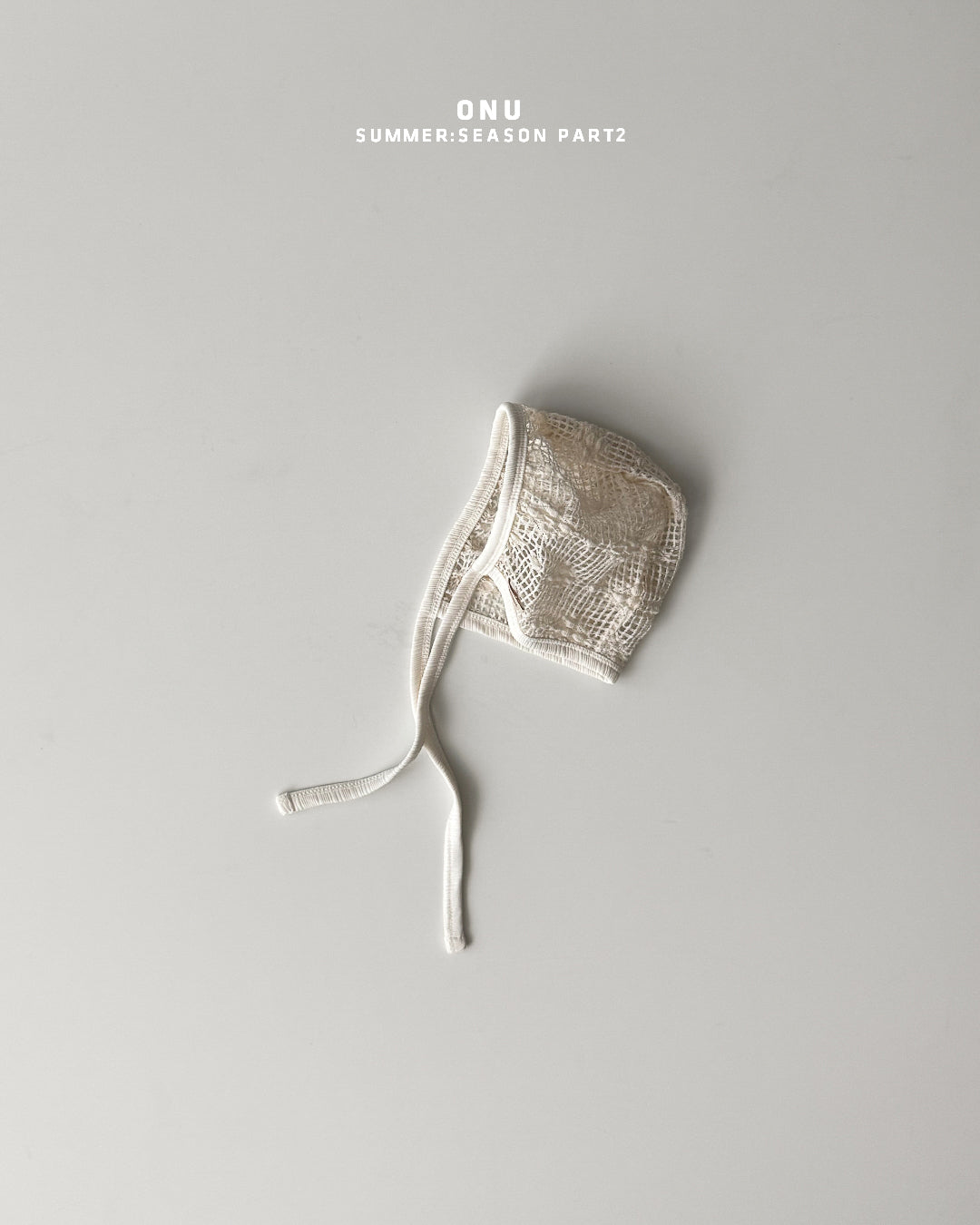 【期間限定 PRE-ODER】14.Bébé Mesh Bonnet