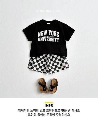 【PREORDER受付終了、ご希望はお問い合わせください。】55.New York 3D ShortSleeve Tee