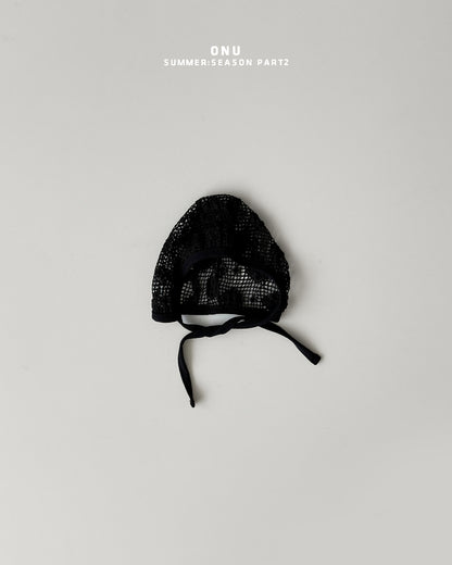 【期間限定 PRE-ODER】14.Bébé Mesh Bonnet