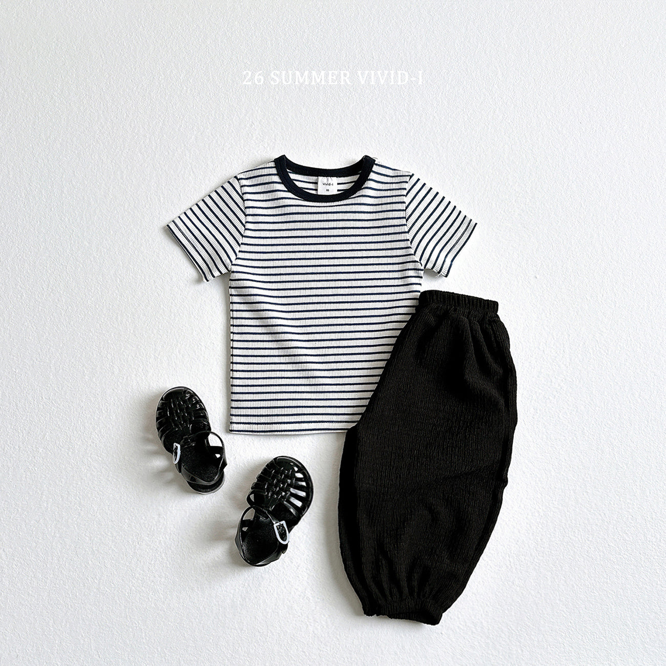 【PREORDER受付終了、ご希望はお問い合わせください。】58.Stripe Rib Raglan Tee