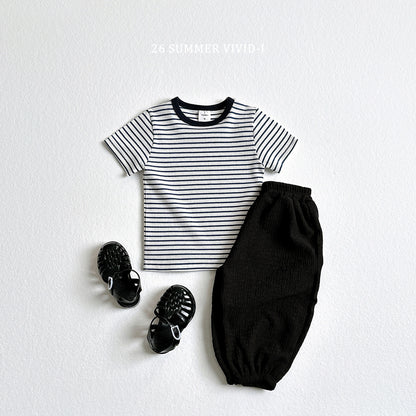 【PREORDER受付終了、ご希望はお問い合わせください。】58.Stripe Rib Raglan Tee