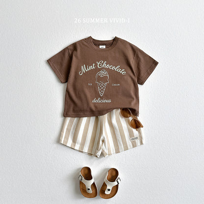 【PREORDER受付終了、ご希望はお問い合わせください。】53.Ice Cream ShortSleeve Tee