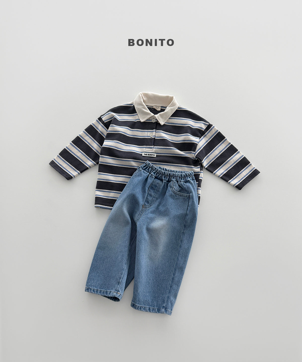26.Striped Polo Shirt