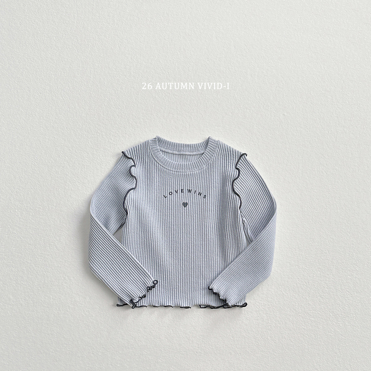【秋のPRE-ODER 5%OFF】74.Love Wins Lettuce Hem Tee