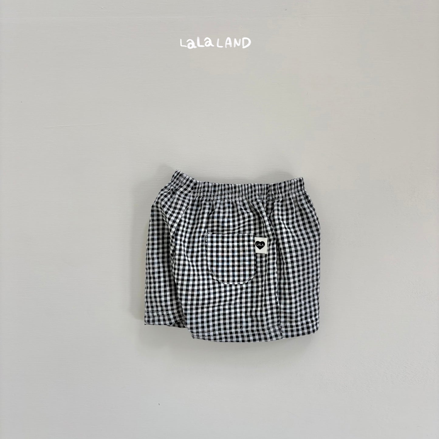 【PREORDER受付終了、ご希望はお問い合わせください。】42.Baby Seersucker Check Shorts