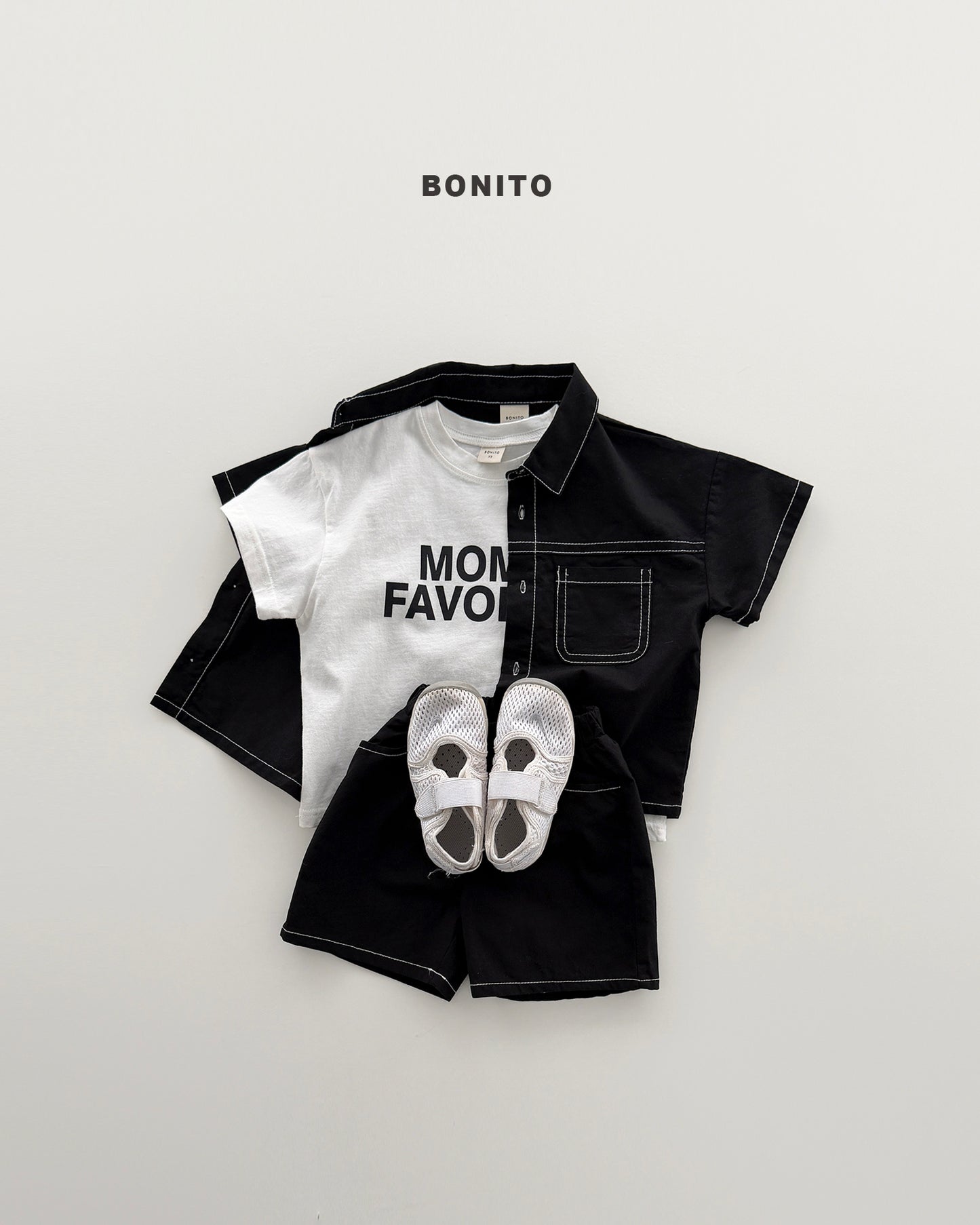 【PREORDER 4日間限定】34.two pocket linen set