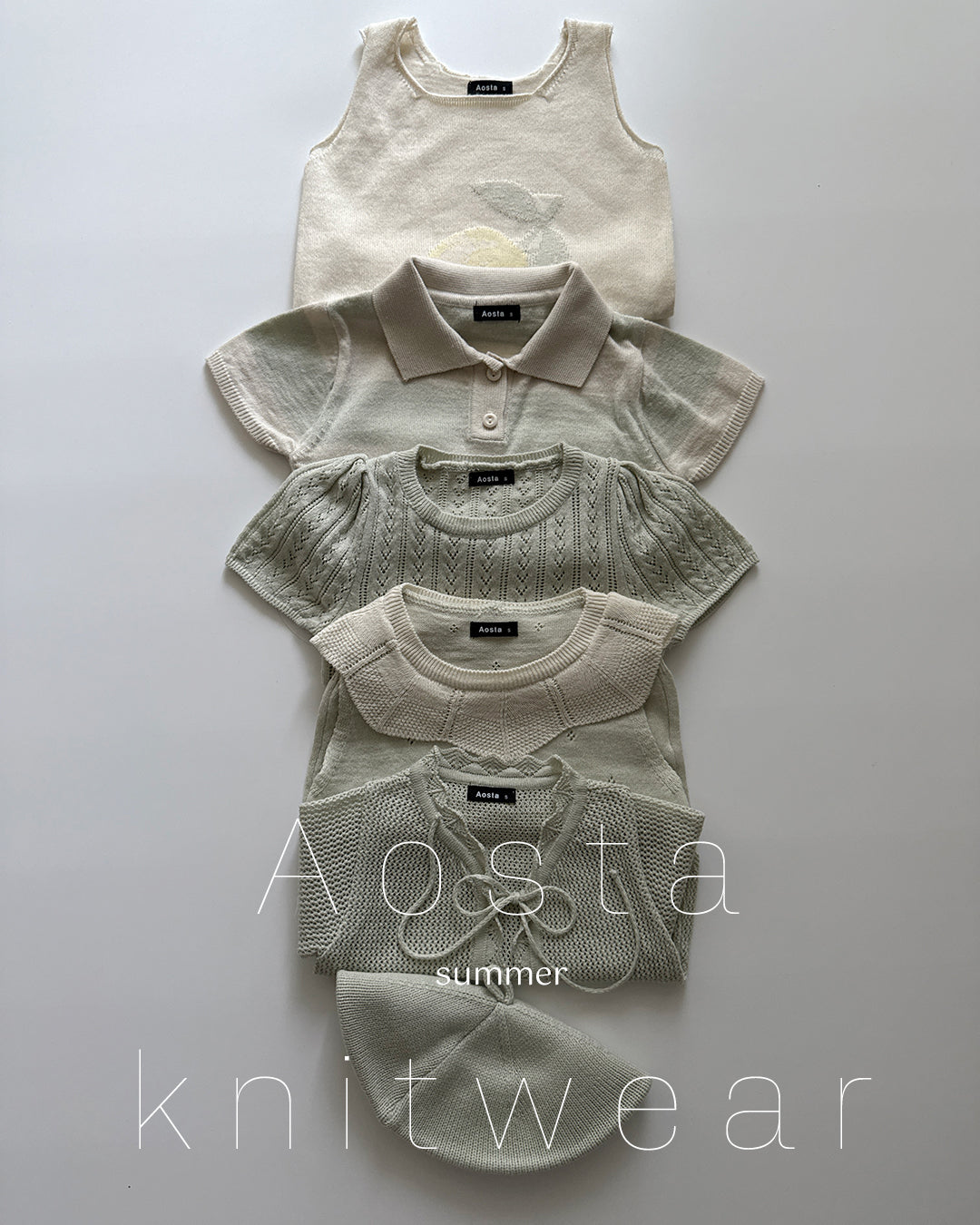 【PREORDER受付終了、ご希望はお問い合わせください。】22.Knit Collar T
