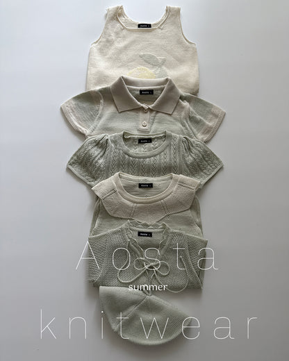 【PREORDER受付終了、ご希望はお問い合わせください。】22.Knit Collar T
