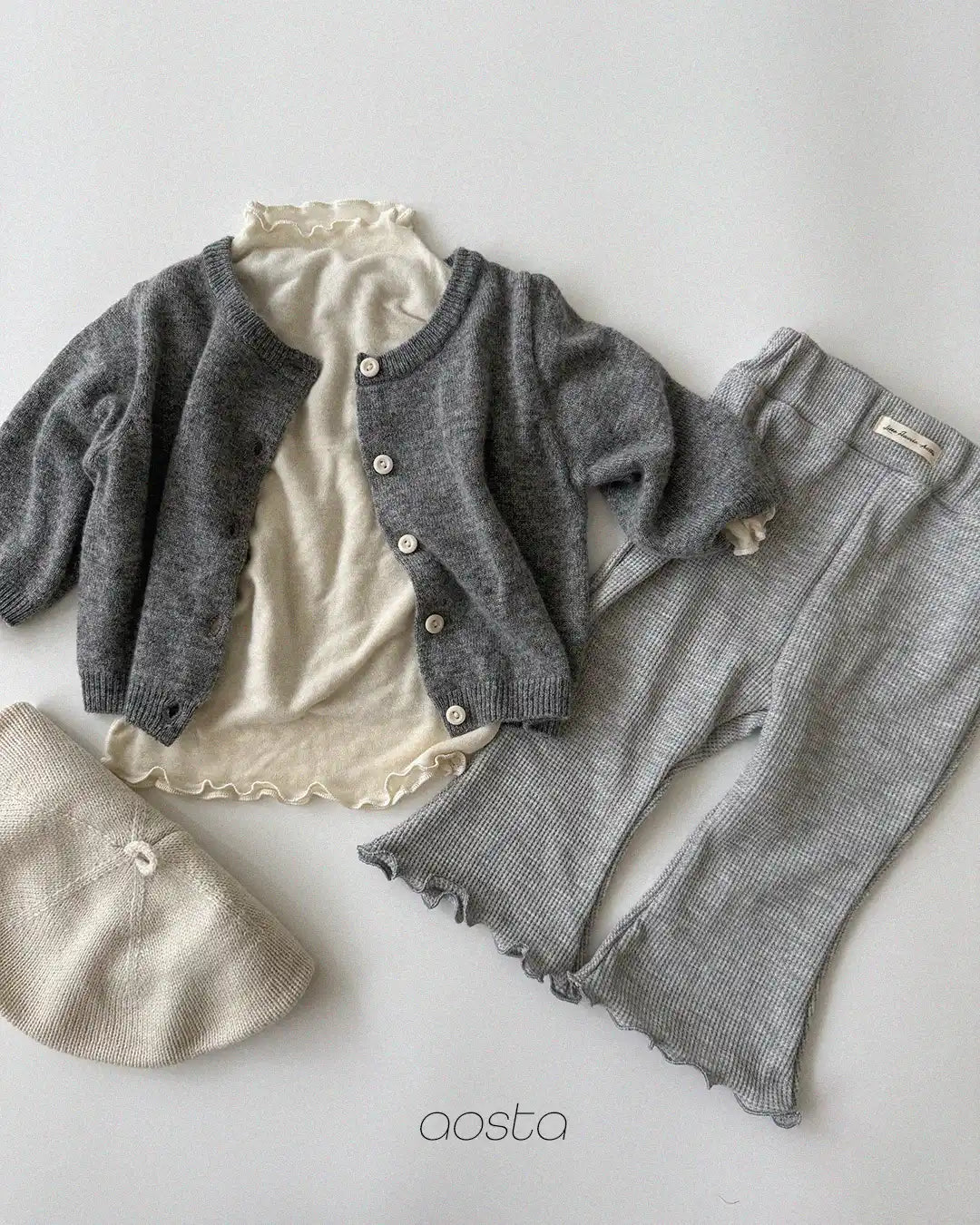 【秋のPRE-ODER 5%OFF】06.Knit Cashmere Cardigan