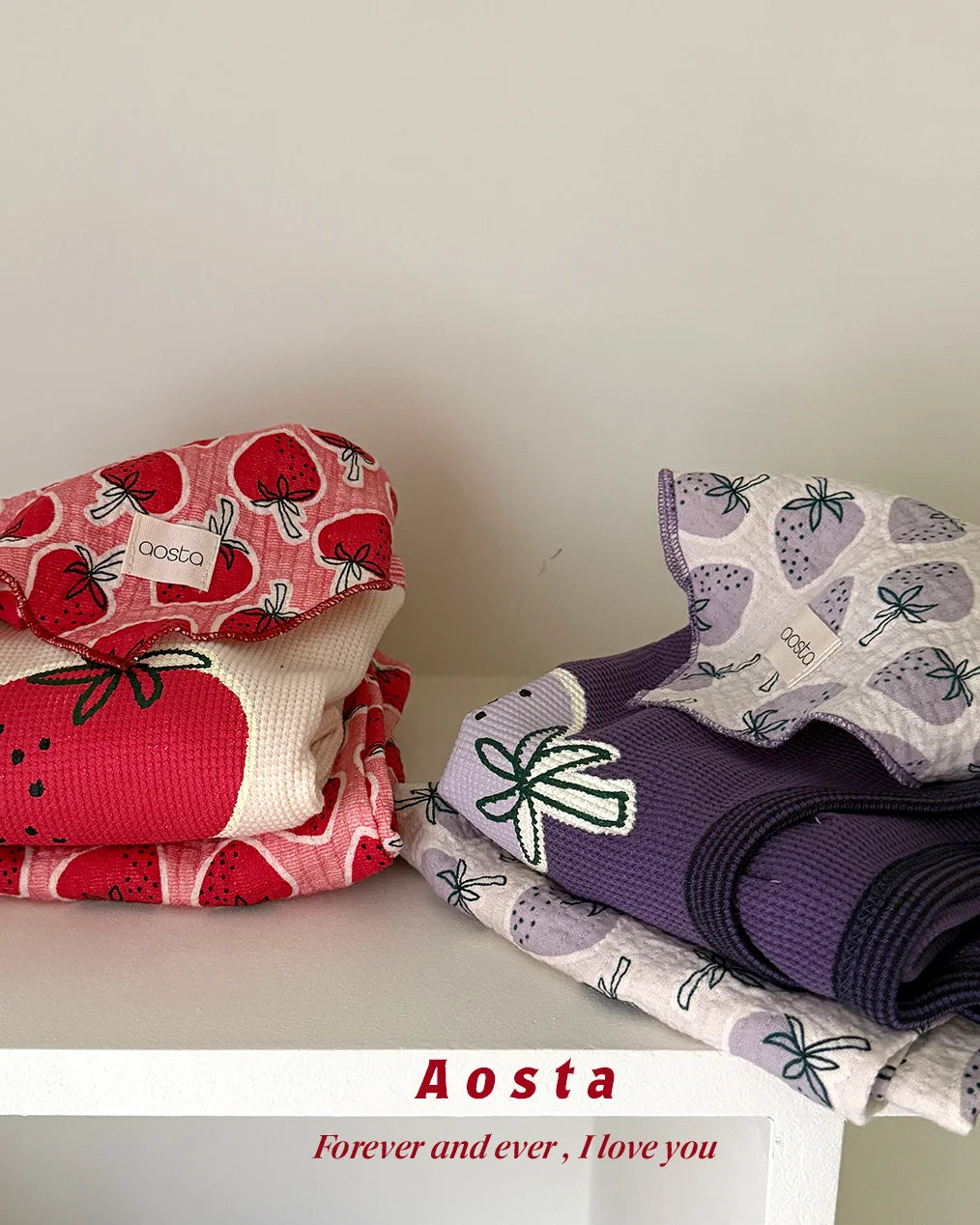 【秋のPRE-ODER 5%OFF】15.Strawberry Scarf