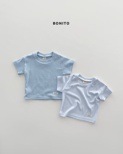 【期間限定 PRE-ODER】1.Planning) Bébé 1+1 Ribbed Tee