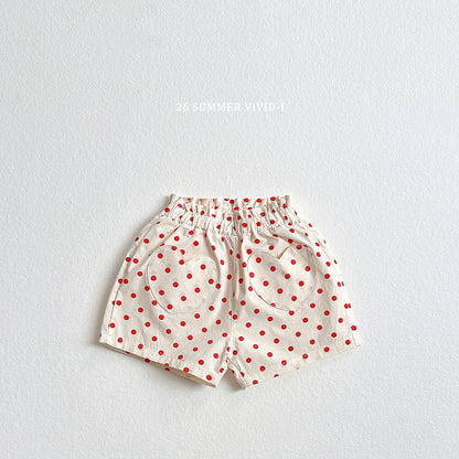 【PREORDER受付終了、ご希望はお問い合わせください。】25.Heart Pocket Shorts