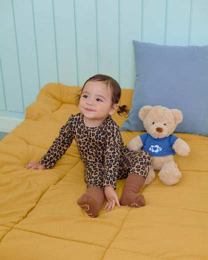 【秋のPRE-ODER 5%OFF】33.Little Leopard Loungewear | oottbebe