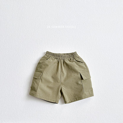 【PREORDER受付終了、ご希望はお問い合わせください。】18.Cotton Cargo Shorts