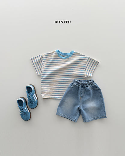 【PREORDER 4日間限定】17.Moa Stripe T-shirt