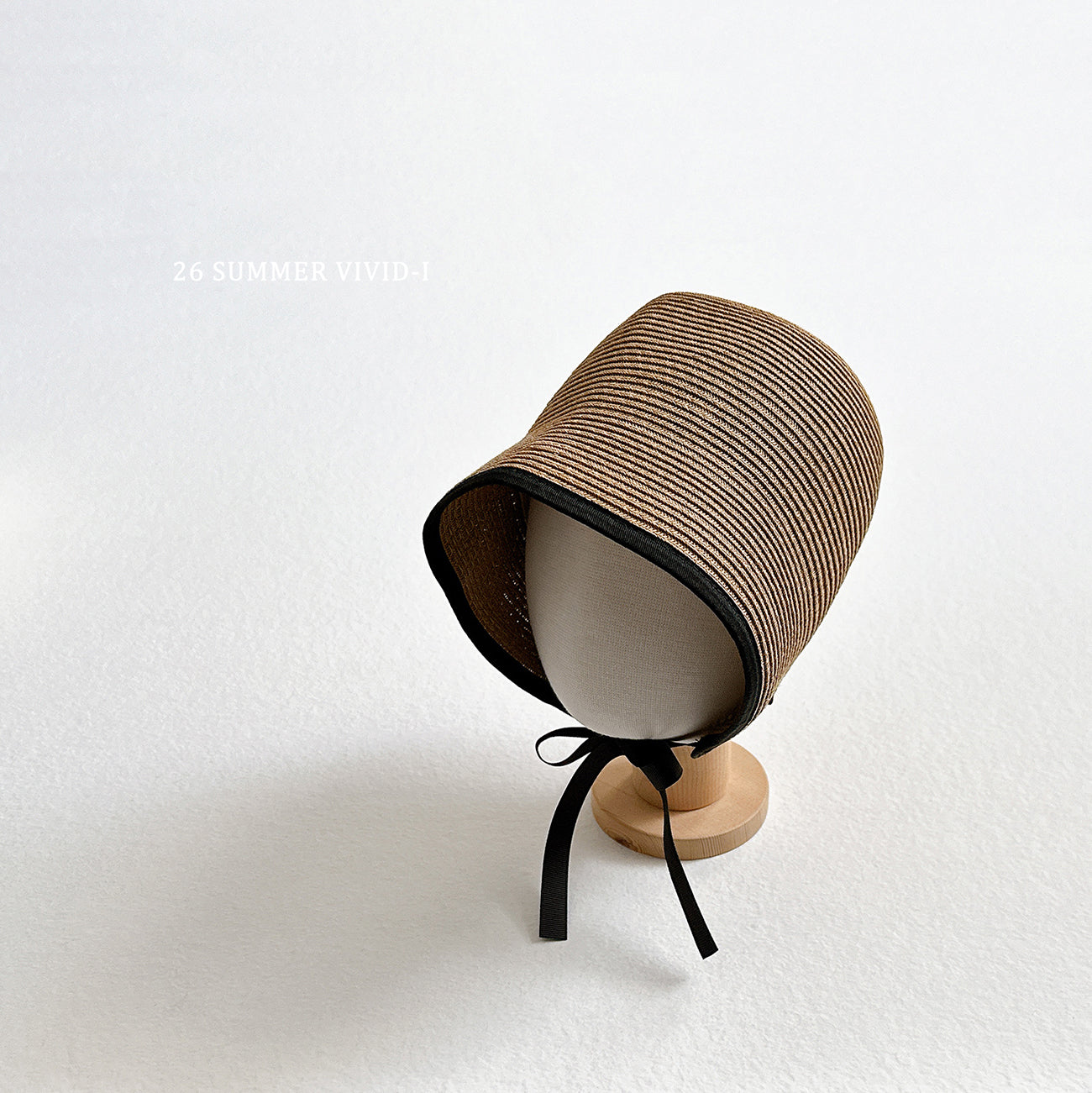 【PREORDER受付終了、ご希望はお問い合わせください。】123.Strap Bonnet Hat