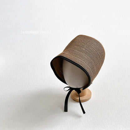 【PREORDER受付終了、ご希望はお問い合わせください。】123.Strap Bonnet Hat