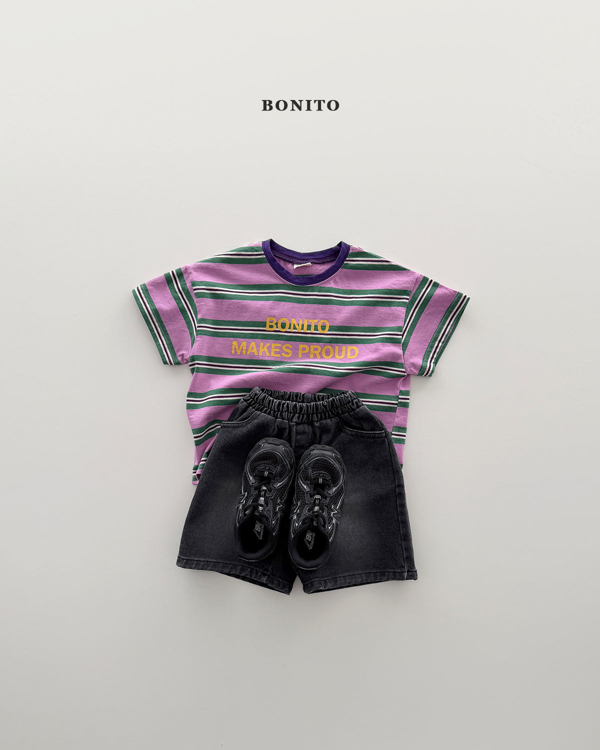 【PREORDER 4日間限定】19.Proud Stripe T-shirt