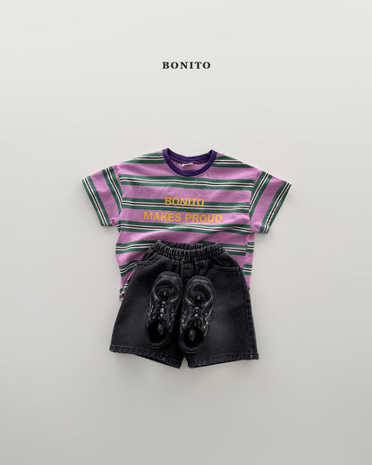 【PREORDER 4日間限定】19.Proud Stripe T-shirt