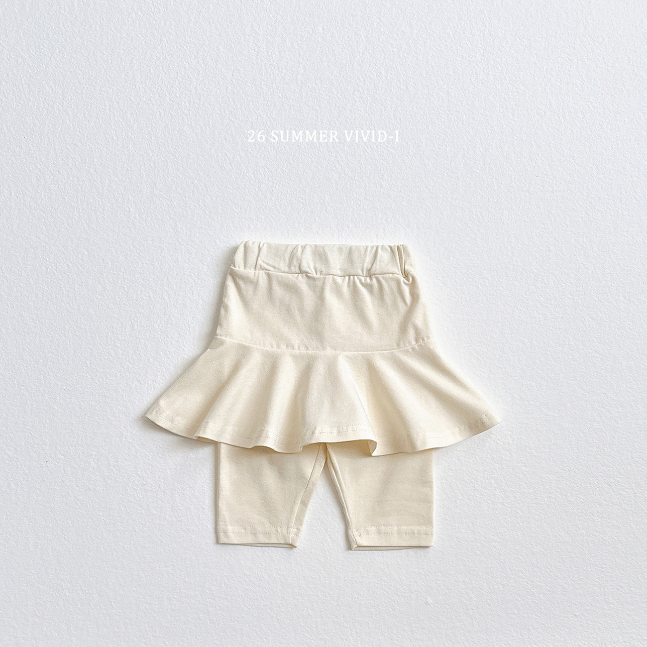 【PREORDER受付終了、ご希望はお問い合わせください。】36.Madeleine 5分丈 Skirt Leggings