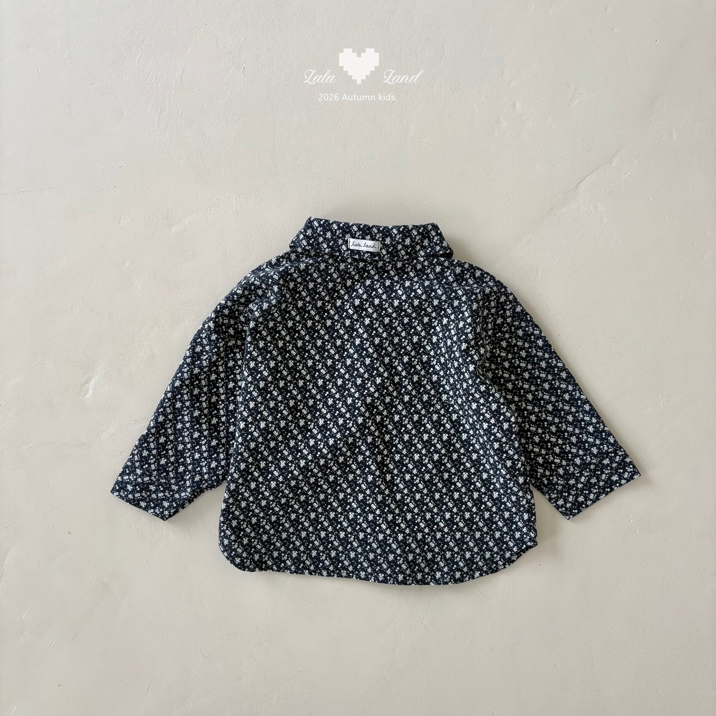 【PRE-ODER〆8.9(sun)】09.Floral-collar Shirt | lalaland