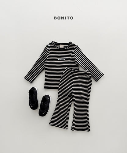 49.Heavyweight Stripe Slim Set