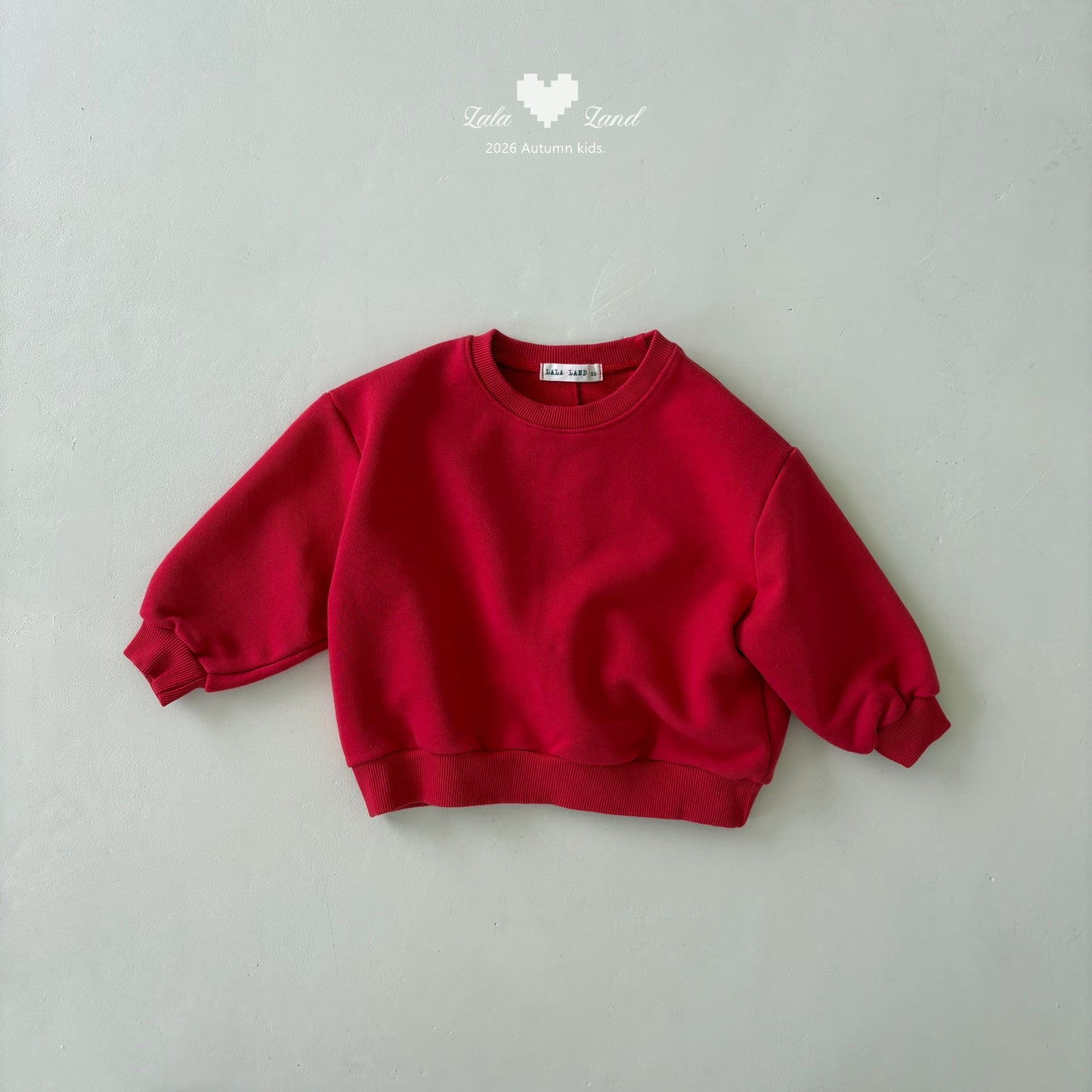【PRE-ODER〆8.9(sun)】28.Round Panel Sweatshirt | lalaland