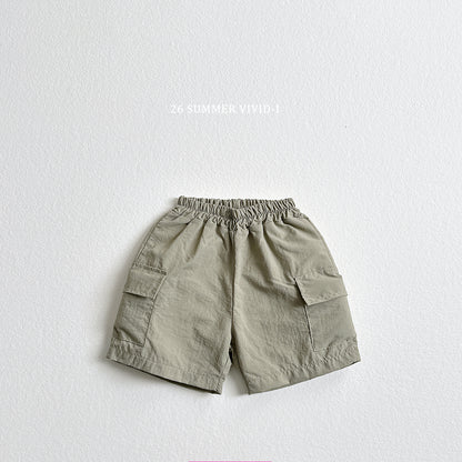 【PREORDER受付終了、ご希望はお問い合わせください。】15.Crinkle Cargo Shorts