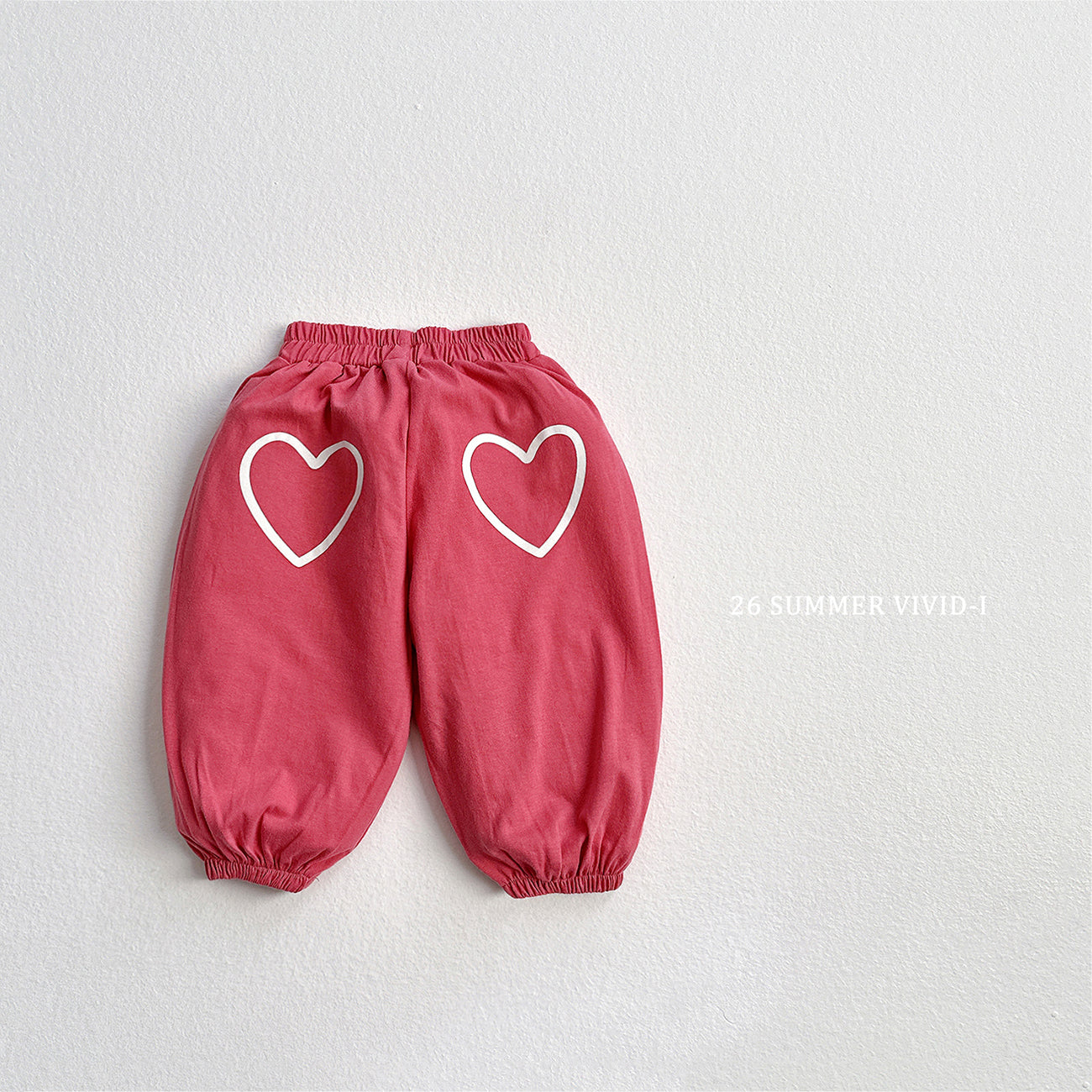 【PREORDER受付終了、ご希望はお問い合わせください。】33.Back Heart Jogger Pants