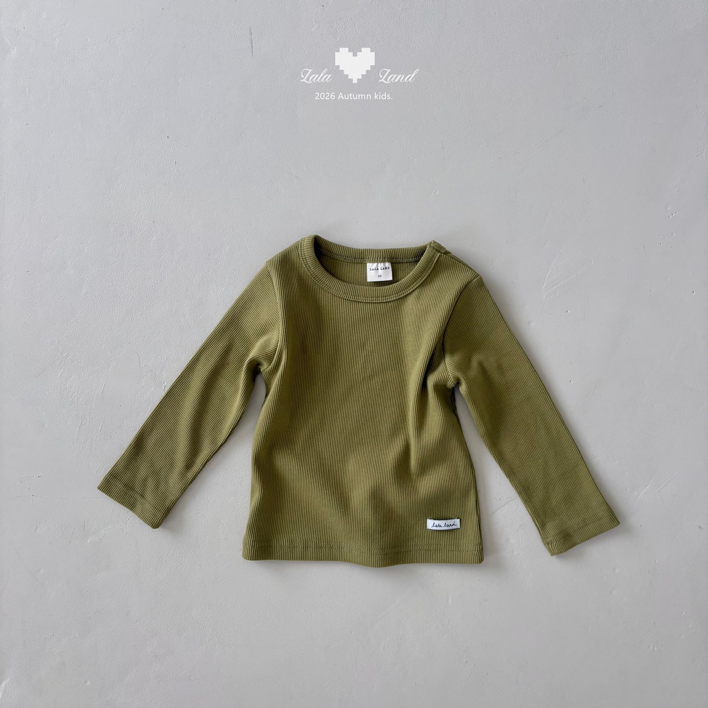 【PRE-ODER〆8.9(sun)】22.Bella Ribbed Tee | lalaland