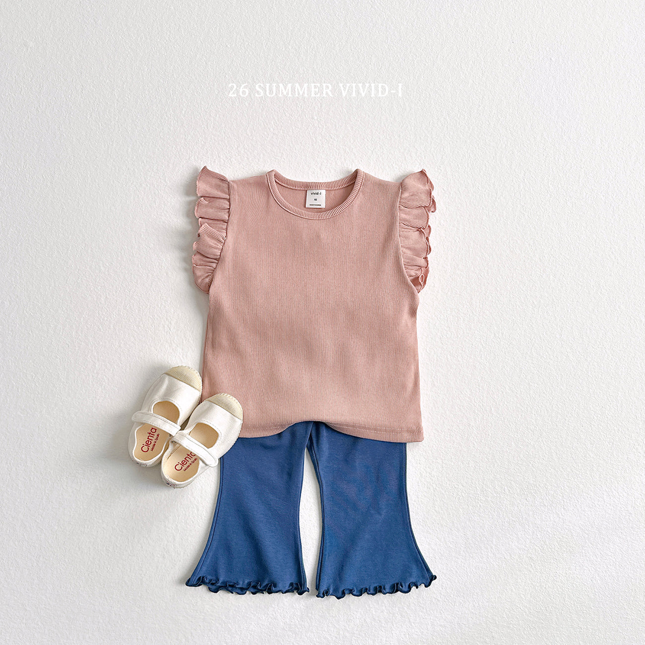 【PREORDER受付終了、ご希望はお問い合わせください。】29.Summer Indigo Bell 7分丈 Pants