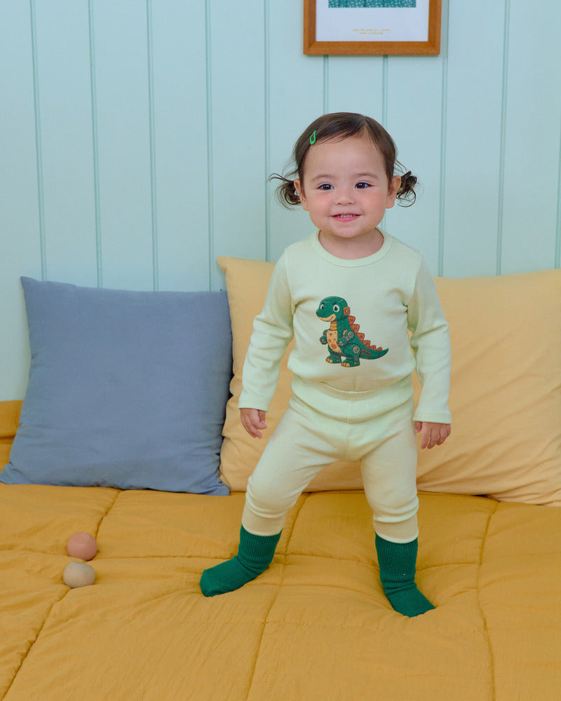 【PRE-ODER〆8.9(sun)】29.Robot Dinosaur Loungewear | oottbebe