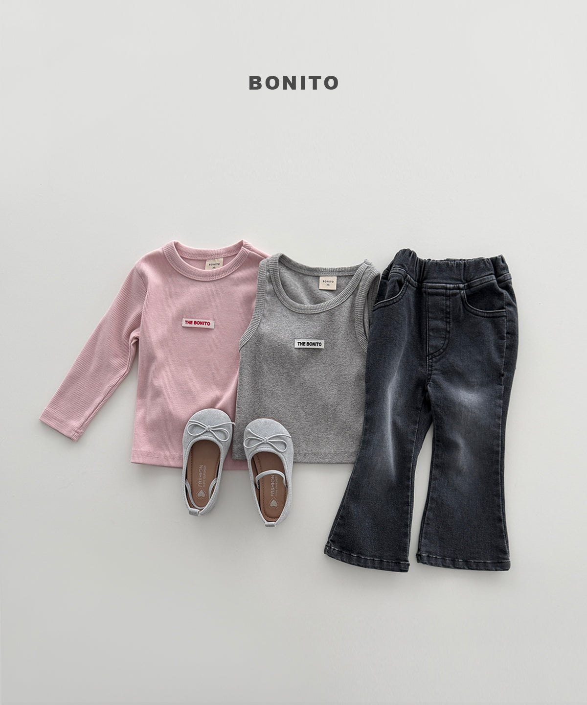 02.Color Ribbed T-Shirt