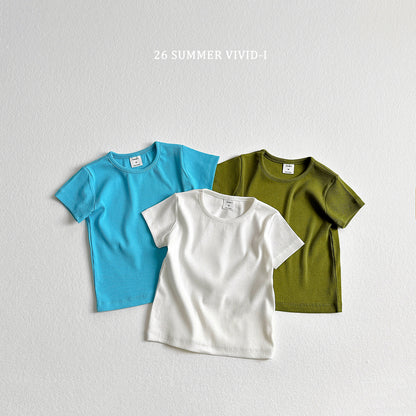 【PREORDER受付終了、ご希望はお問い合わせください。】71.Pastel Rib Tee