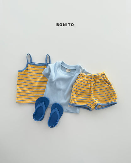 【期間限定 PRE-ODER】5.Bébé Terry Sleeveless Set