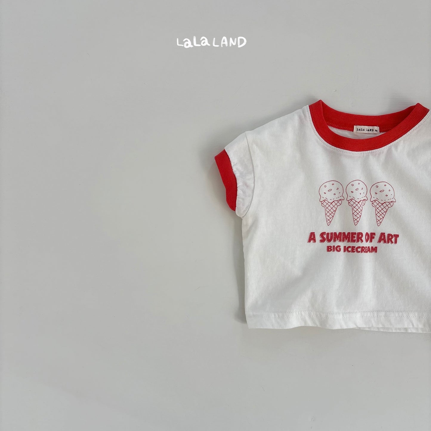 【PREORDER受付終了、ご希望はお問い合わせください。】26.Baby Ice Cream T-shirt