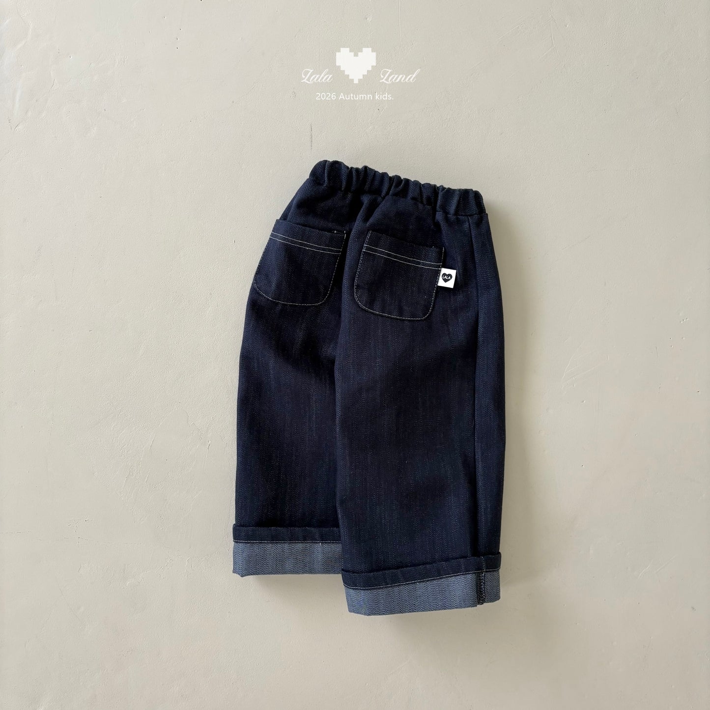 【PRE-ODER〆8.9(sun)】11.Roll-up Denim Pants | lalaland