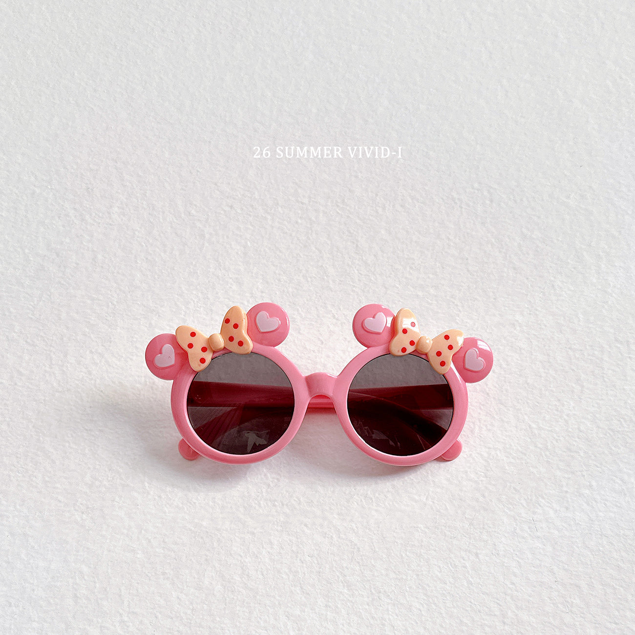 【PREORDER受付終了、ご希望はお問い合わせください。】113.Heart Ribbon Sunglasses