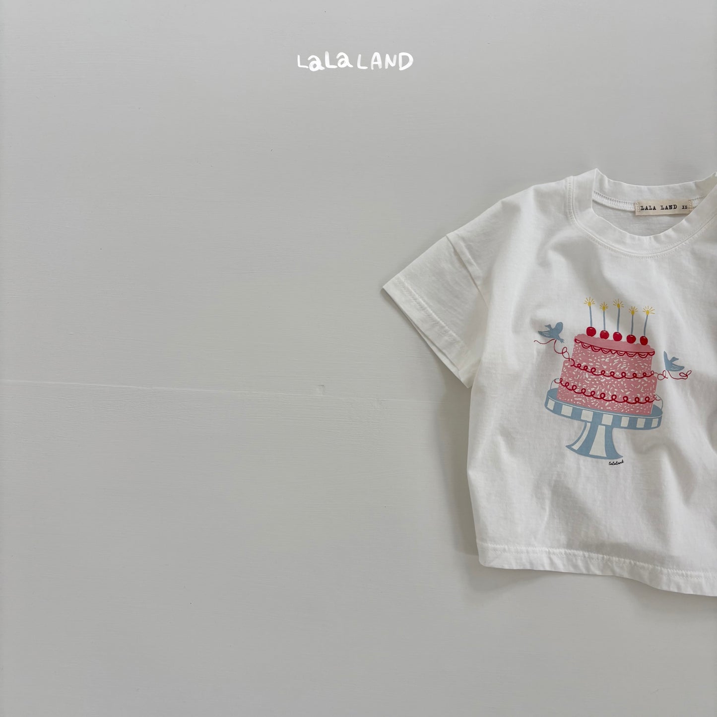 【PREORDER受付終了、ご希望はお問い合わせください。】69.Cake Short Sleeve T-shirt