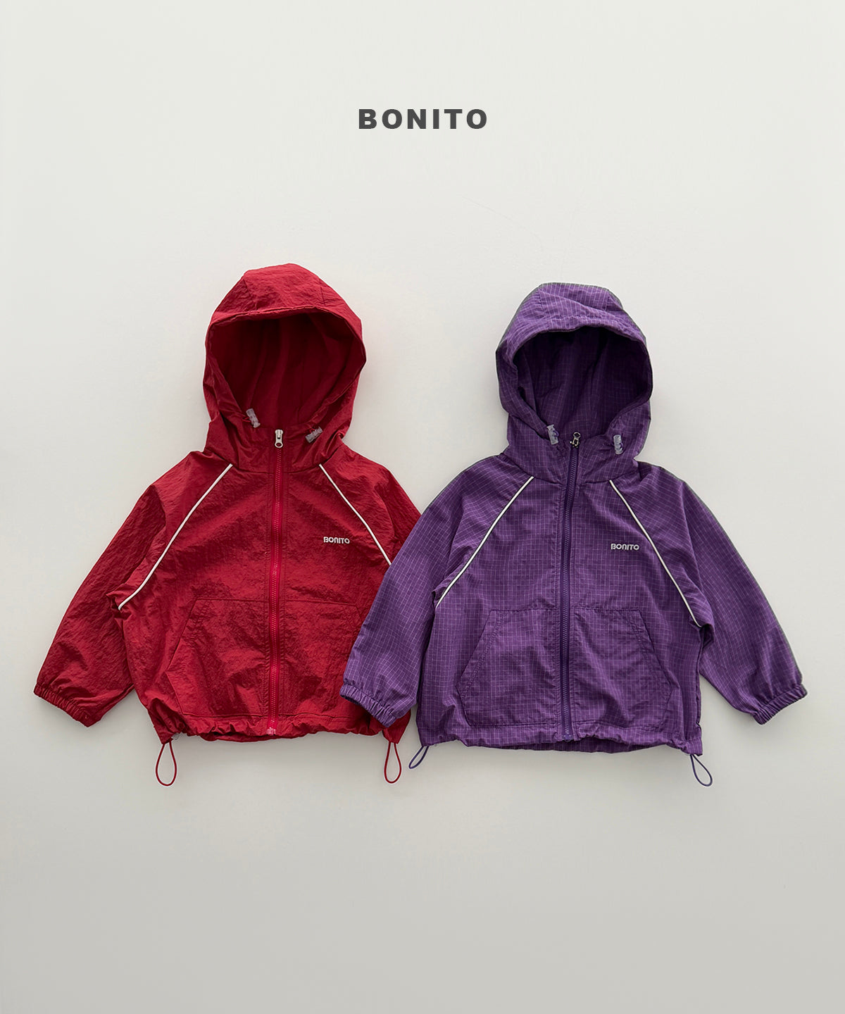 16.Check Piping Windbreaker (Adult)